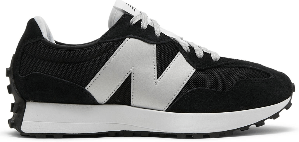Giày New Balance 327 'Black Metallic Silver' MS327MM1