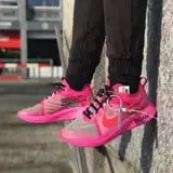 Giày Nike Off-White x Zoom Fly SP 'Tulip Pink' AJ4588-600 - Ảnh 4