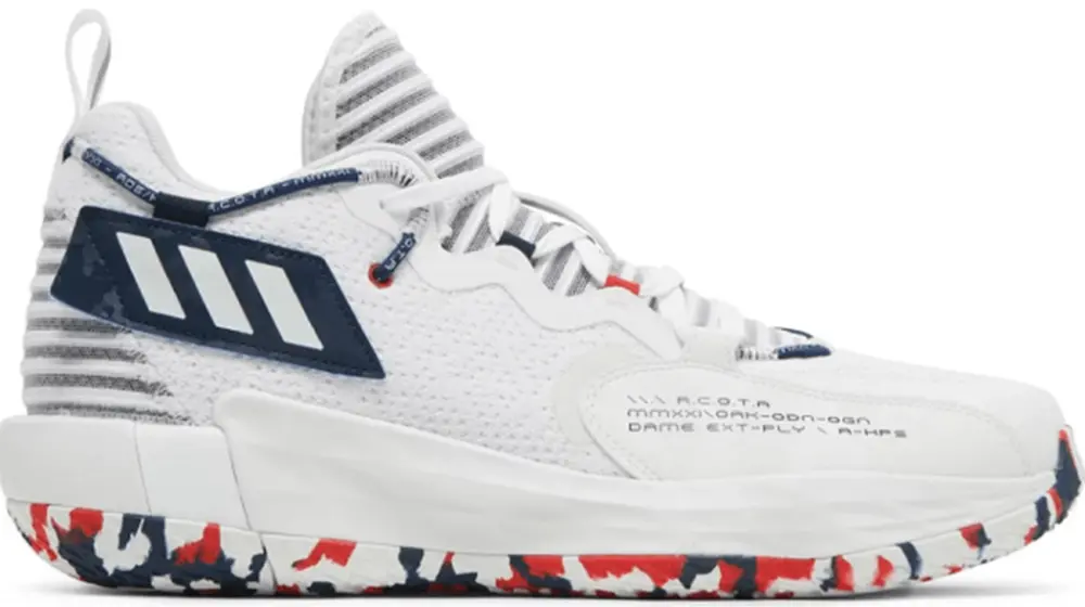 Giày Adidas Dame 7 EXTPLY GCA 'USA' GW2946