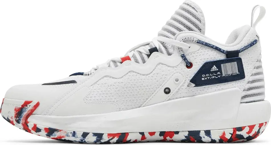 Giày Adidas Dame 7 EXTPLY GCA 'USA' GW2946 - Ảnh 5