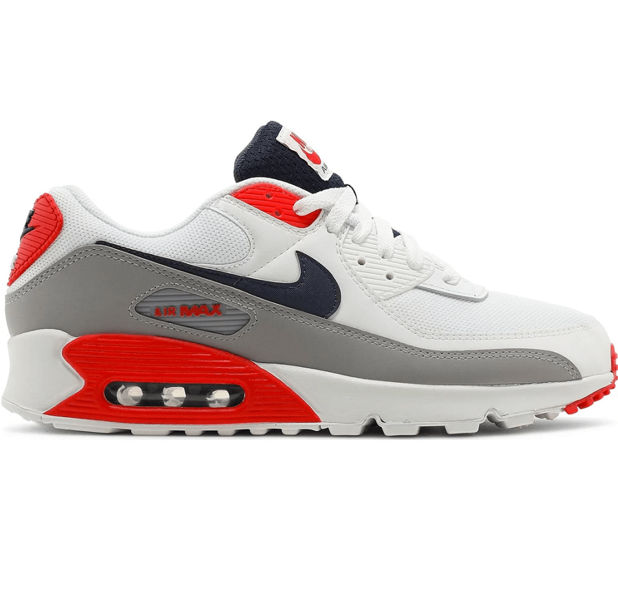 Giày Nike Air Max 90 USA 2021 'White' DB0625-101