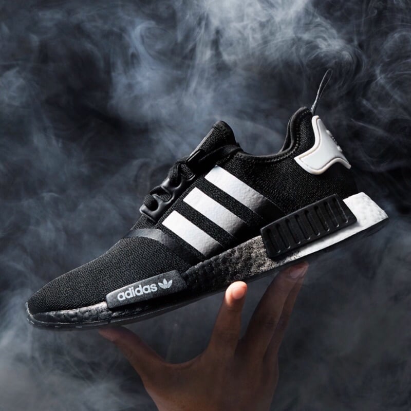 Giày Adidas NMD R1 'Black Silver' EG7399 - Ảnh 2
