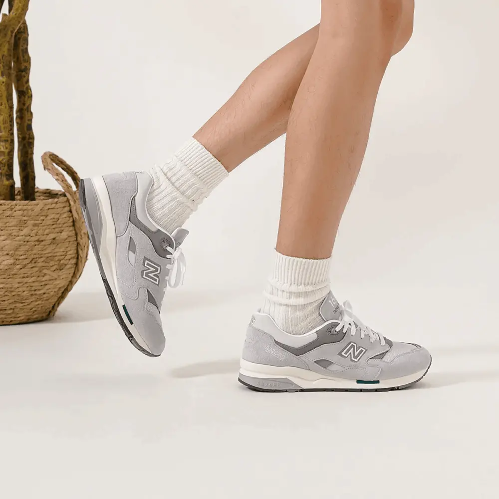 Giày New Balance 1600 Greige Pack 'Rain Cloud' CM1600RC - Ảnh 4