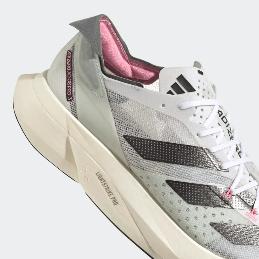 Giày Adidas Adizero Adios Pro 3 'White Metallic' GV7067 - Ảnh 3