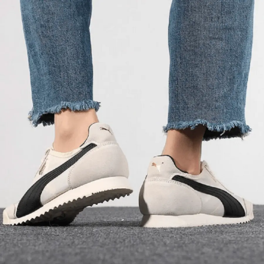 Giày Puma Roma OG Nylon ‘Whisper White Black’ 362408-28 - Ảnh 4