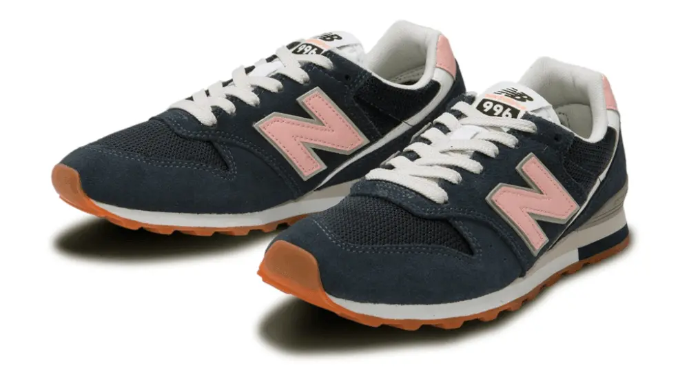 Alternative view of Giày New Balance 996 'Navy Blue Pink' WL996RC2