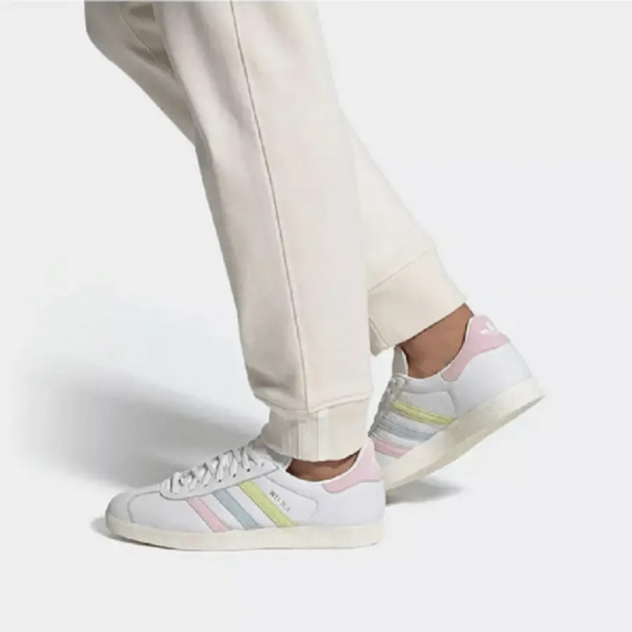 Giày Adidas Originals Gazelle ‘White Pink’ FX0049 - Ảnh 3