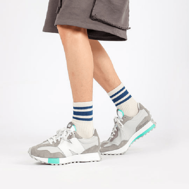 Giày New Balance Niko x 327 ‘Grey Blue’ MS327RJ1 - Ảnh 4
