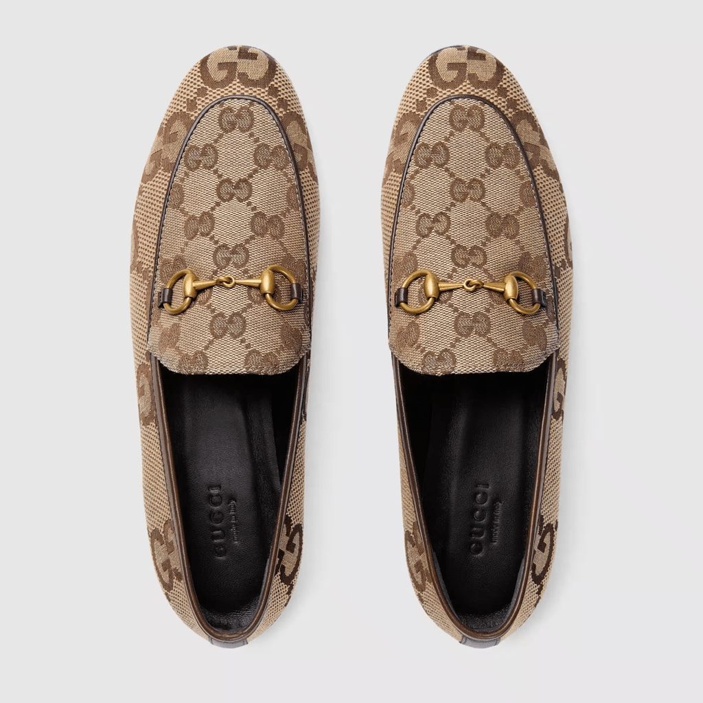 Giày Gucci Maxi GG Jordaan Loafer 'Camel' 431467-UKO60-2588 - Ảnh 5
