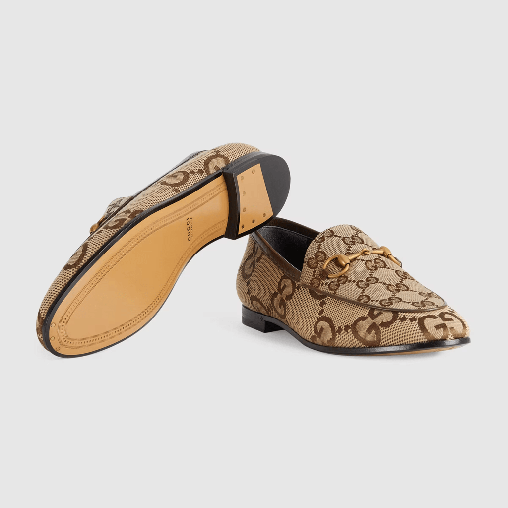 Giày Gucci Maxi GG Jordaan Loafer 'Camel' 431467-UKO60-2588 - Ảnh 7