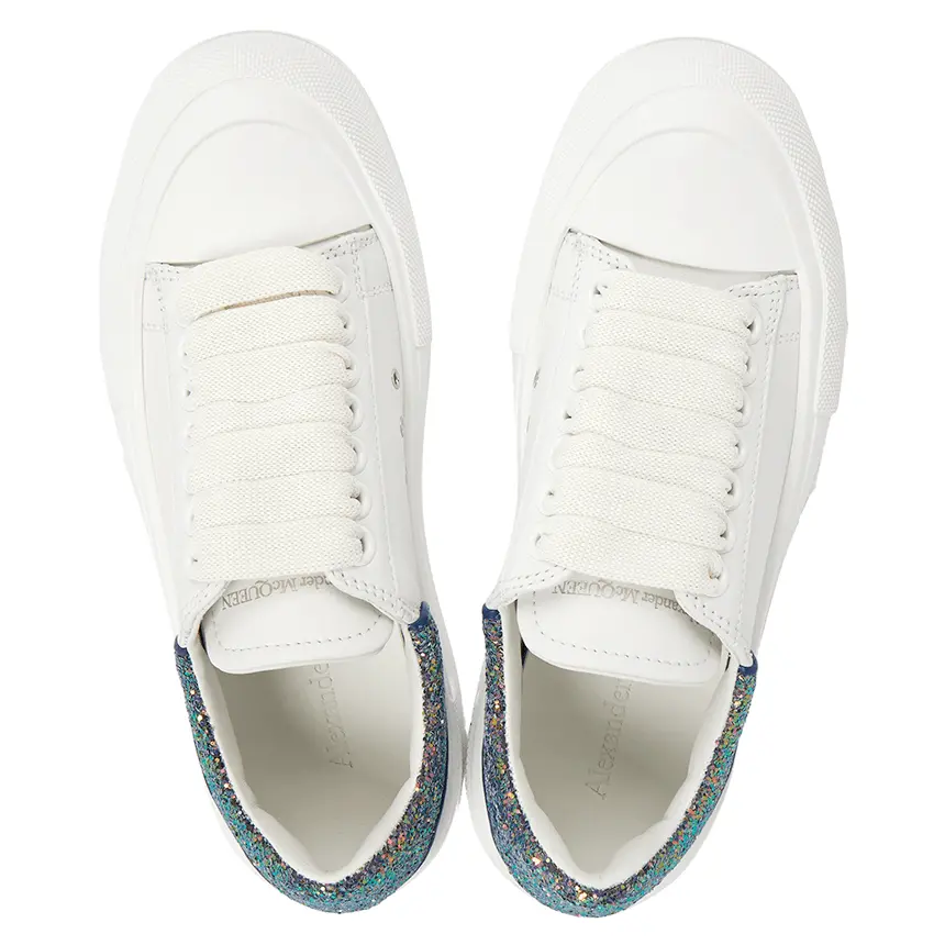 Giày Alexander Mcqueen Deck Plimsol 'White' 702047-WICE7-9994 - Ảnh 3