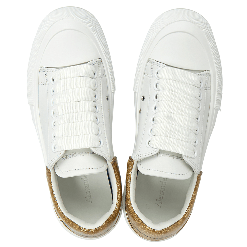 Giày Alexander Mcqueen Deck Plimsol 'White' 702047-WICEM-9053 - Ảnh 3