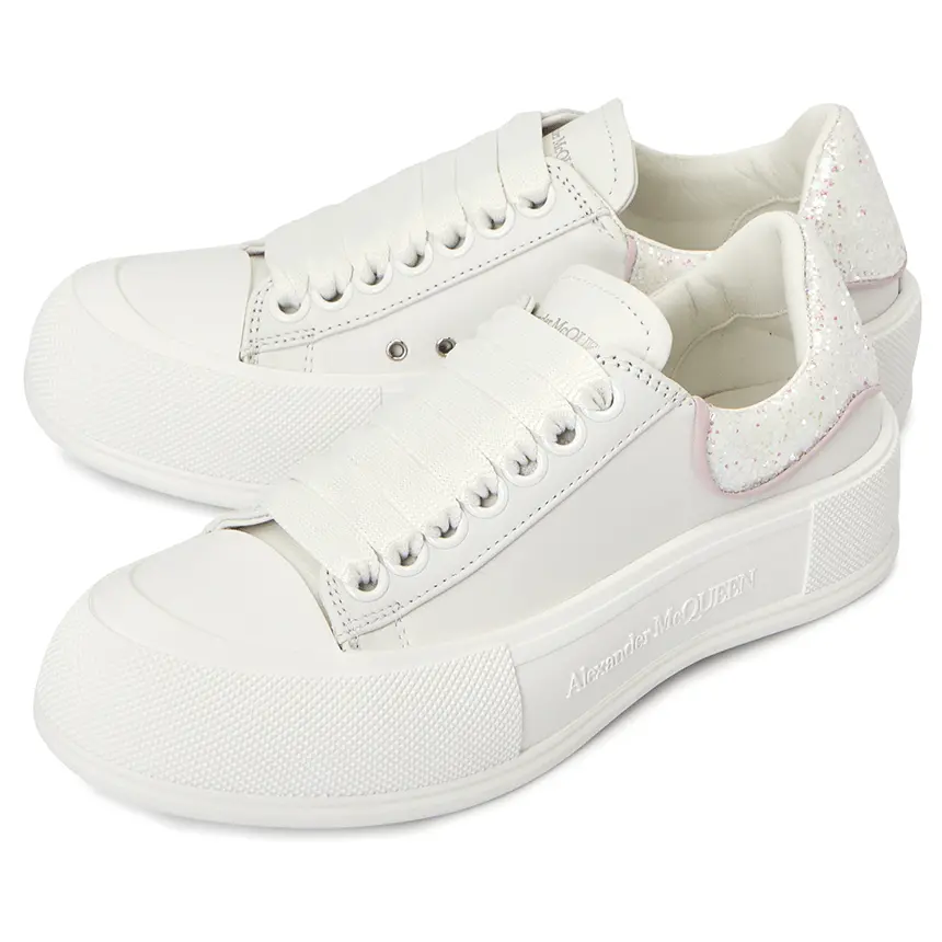 Giày Alexander Mcqueen Joy 'White' 702047-WICEV-8868 - Ảnh 4