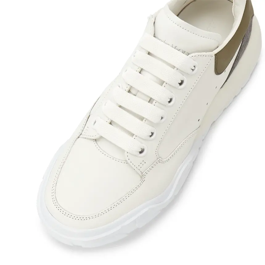 Alternative view of Giày Alexander Mcqueen Court Trainer 'White Ivory' 705117-WID6H-8863