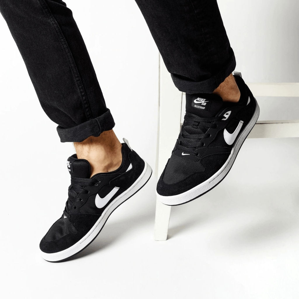 Giày Nike SB Alleyoop 'Black White' CJ0882-001 - Ảnh 2