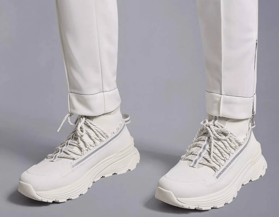 Giày Moncler Monte Runner Trainer 'Off White Red' H209B4M00140M2056P04 - Ảnh 2