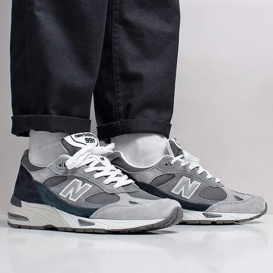 Giày New Balance 991 Made In England 'Nu Block' M991GBT - Ảnh 4