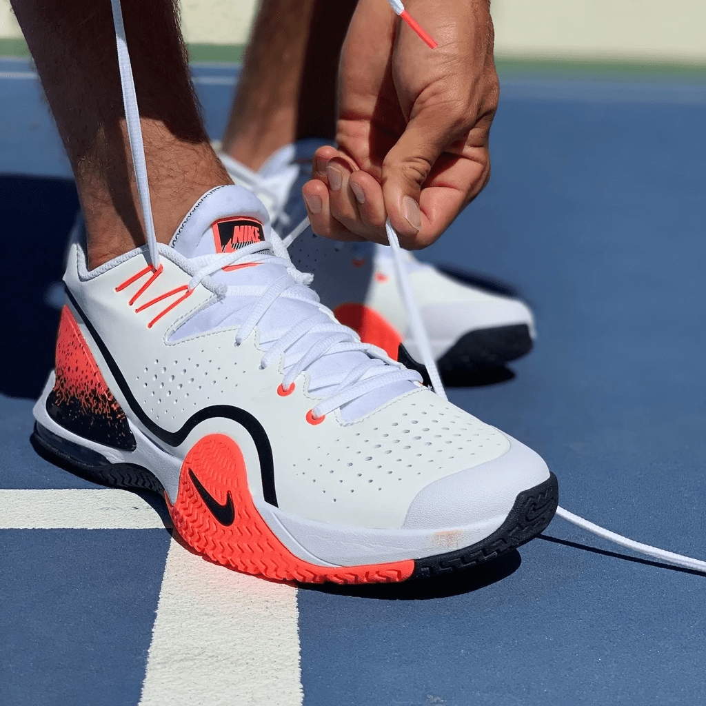 Giày Tennis Nike Court Tech Challenge 20 'Lava' BQ0234-100 - Ảnh 4