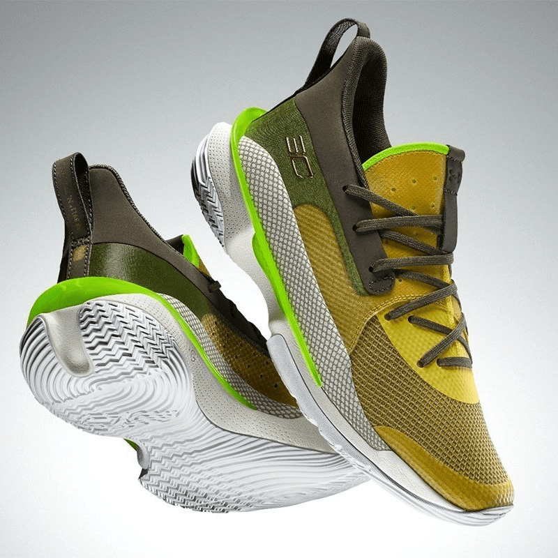 Giày Under Armour Curry 7 'Zeppelin Yellow' 3021258-701 - Ảnh 5