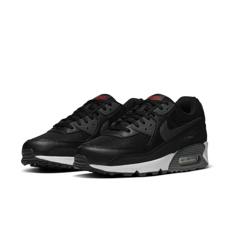Alternative view of Giày Nike Air Max 90 'Black University Red' DH4095-001