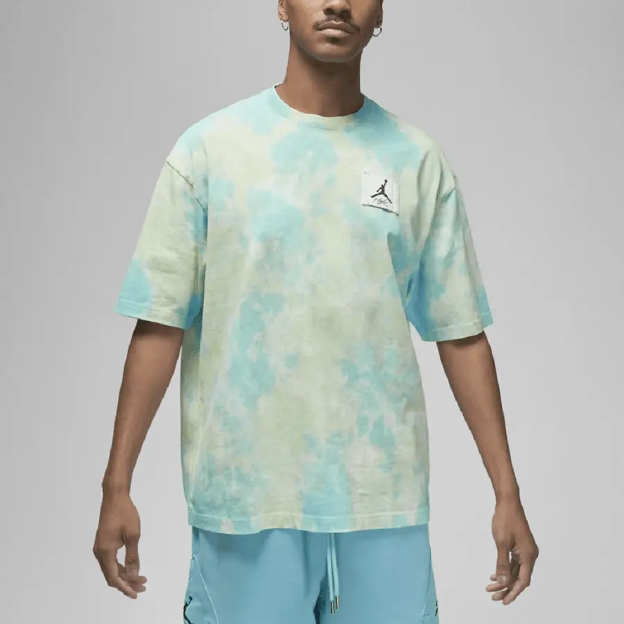Áo Nike Ess Ovrsz Jordan Tee ‘Bleach Aqua’ DX9584-110 - Ảnh 4