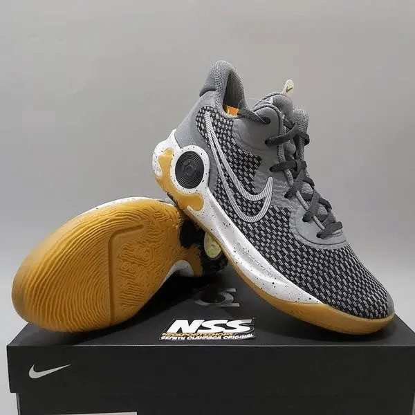 Alternative view of Giày Nike KD Trey 5 IX EP 'Smoke Grey' CW3402-003