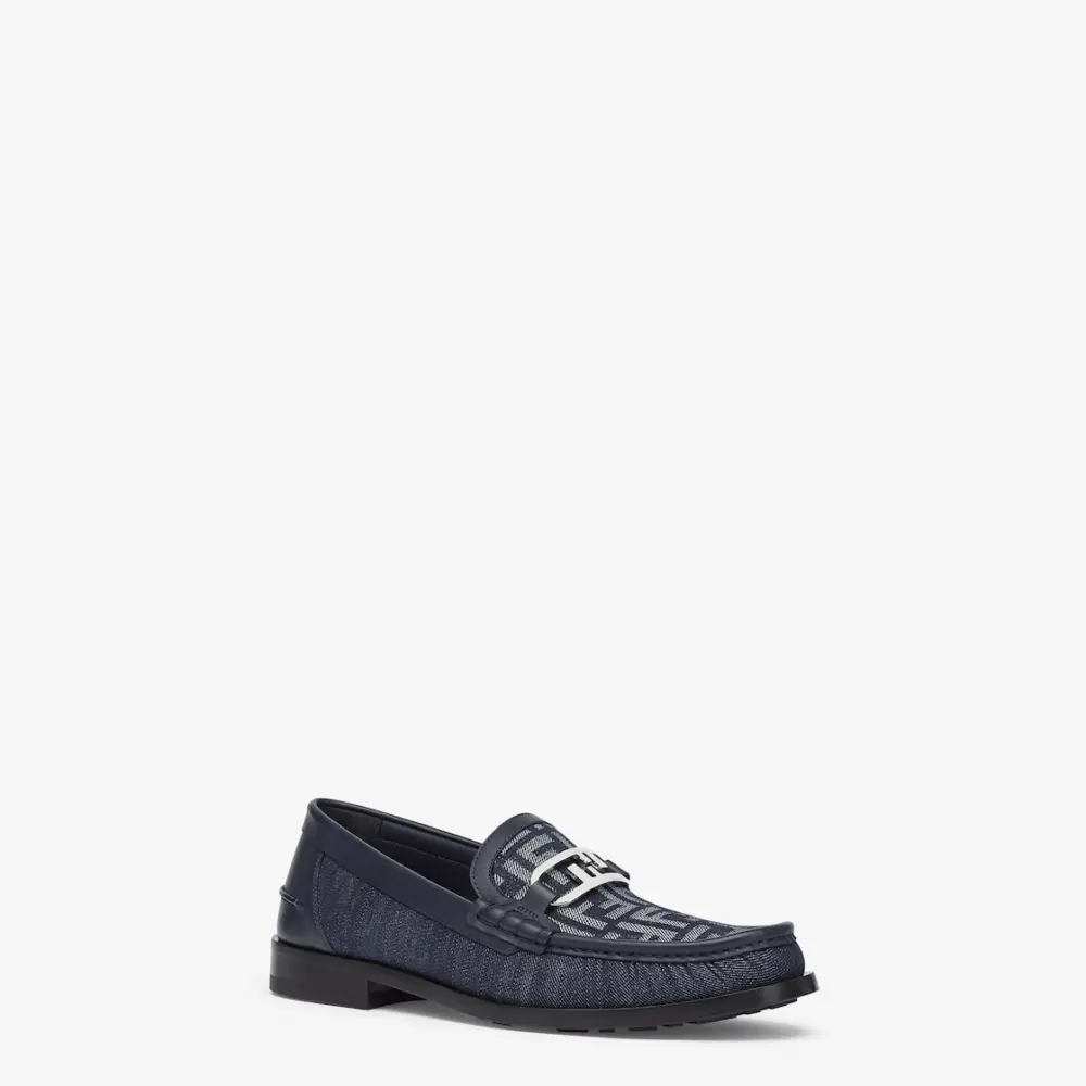 Giày Fendi O’Lock Loafers 'Denim' 7D1550AM5DF1JHV - Ảnh 3