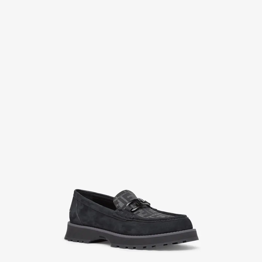 Giày Fendi O’Lock Loafers 'Black' 7D1581AADDF0TUY - Ảnh 3