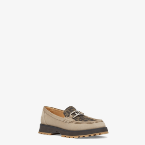 Alternative view of Giày Fendi O’Lock Loafers 'Beige' 7D1581AADDF1JIC