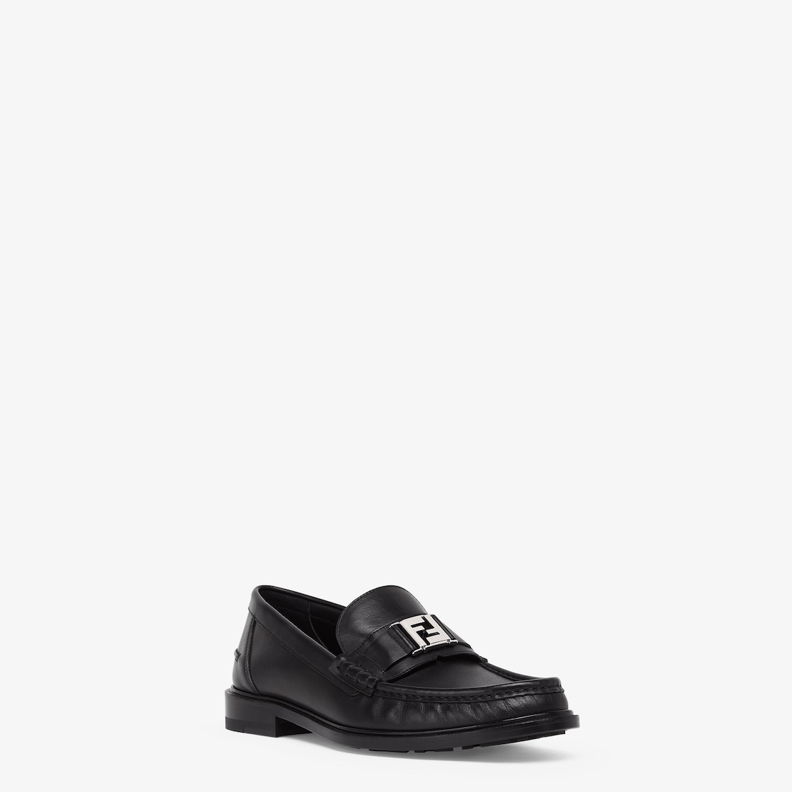 Giày Fendi FF Squared Loafers 'Black' 7D1601NA7F0QA1 - Ảnh 3