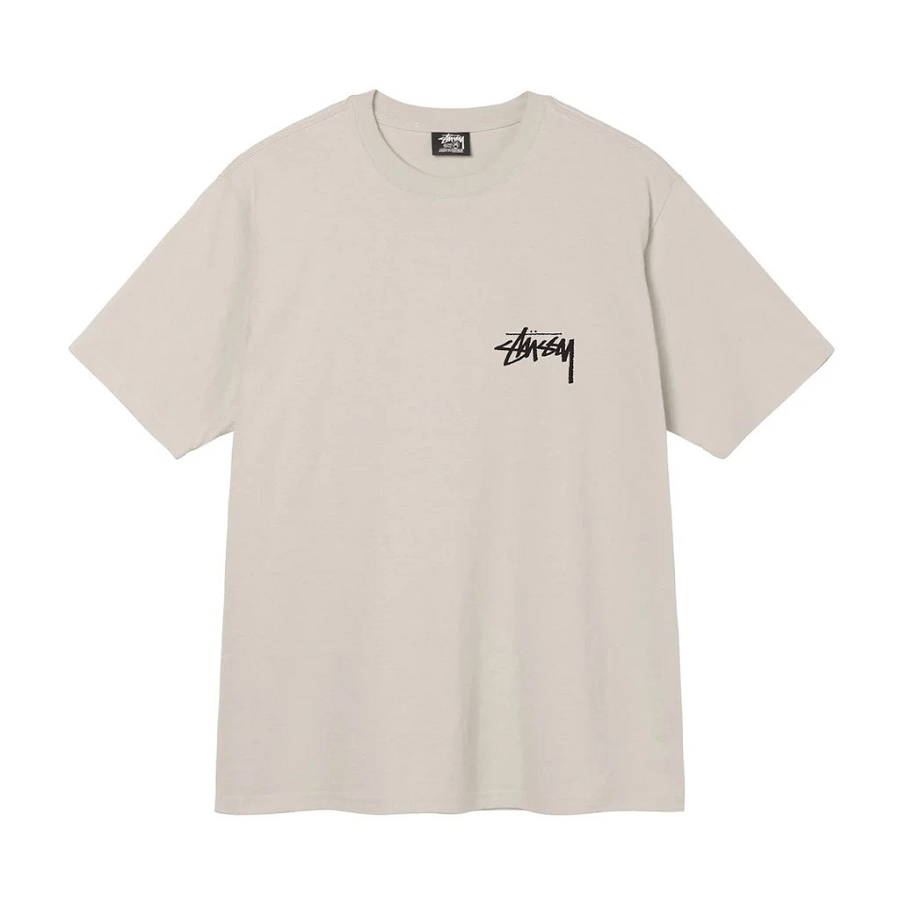 Áo Stussy SS22 Fuzzy Dice Tee 'Cream' 1904765-SMOK