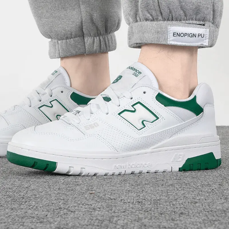 Giày New Balance 550 'White Green Cream' BB550SWB - Ảnh 3