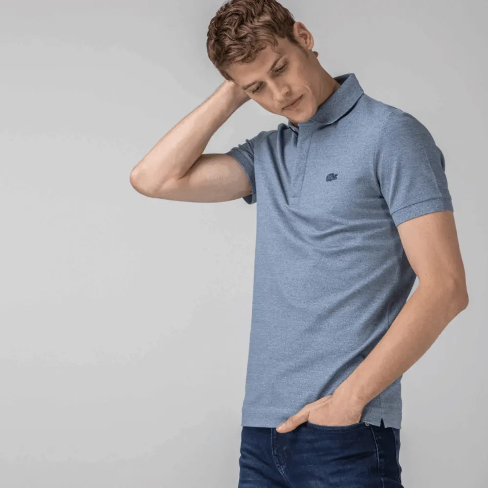 Alternative view of Áo Lacoste Men's Paris Polo Regular Fit Stretch Cotton Piqué PH5522-1GF
