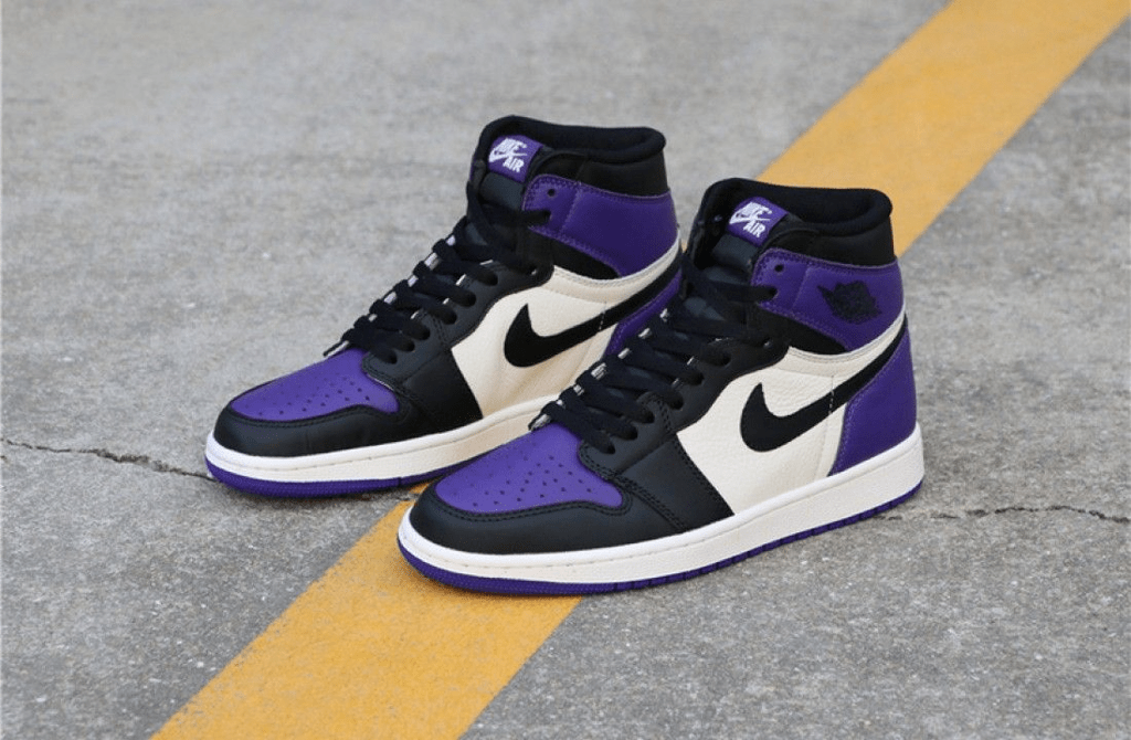 Giày Nike Air Jordan 1 Retro High OG 'Court Purple' 555088-501 - Ảnh 6