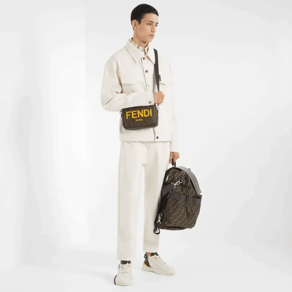 Alternative view of Giày Fendi Flow 'White' 7E1392AJZHF1HGR