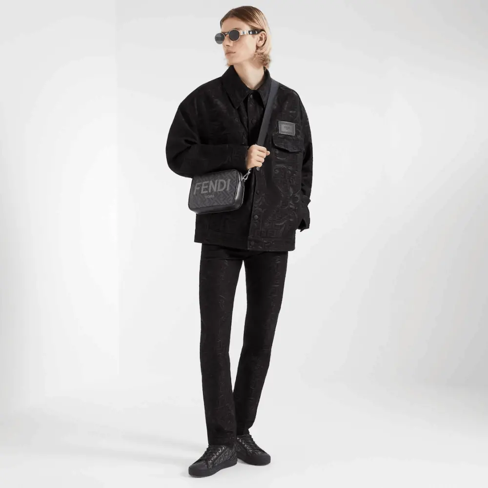 Alternative view of Giày Fendi Domino 'Black' 7E1553AJZXF13I8