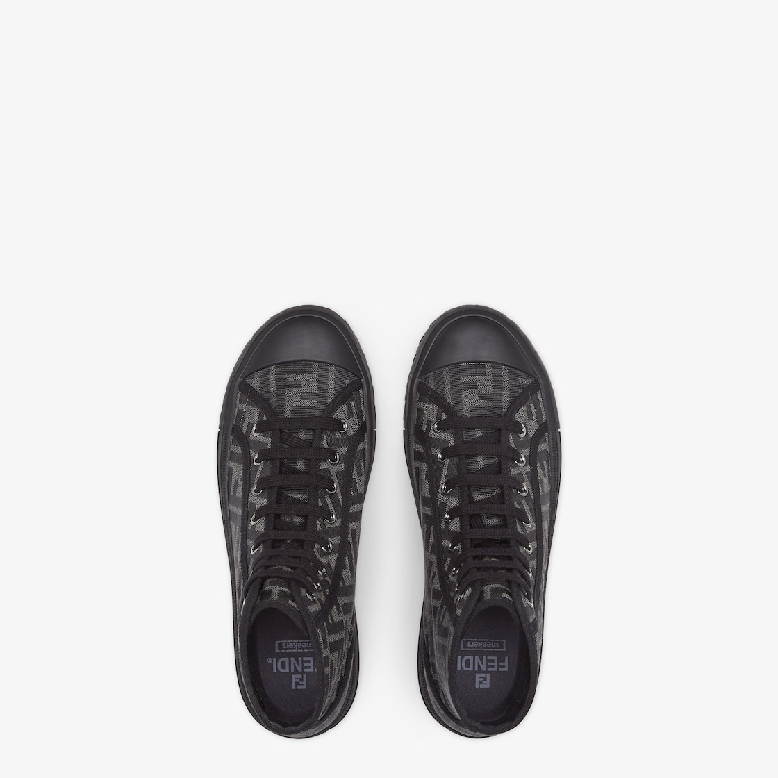 Giày Fendi High-Top Domino 'Black' 7E1570AJXZF13I8 - Ảnh 2