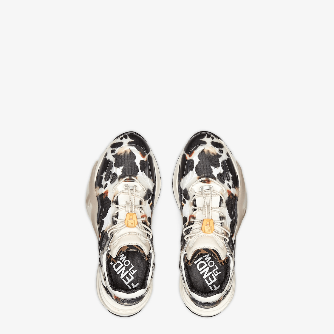 Giày Fendi Flow 'White Fabric' 7E1583AM5KF1JI2 - Ảnh 5