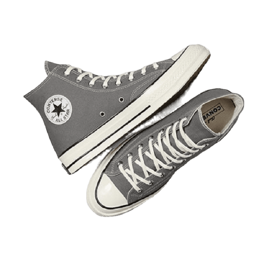 Giày Converse Chuck 70 Vintage Canvas 'Grey' A05584C - Ảnh 4