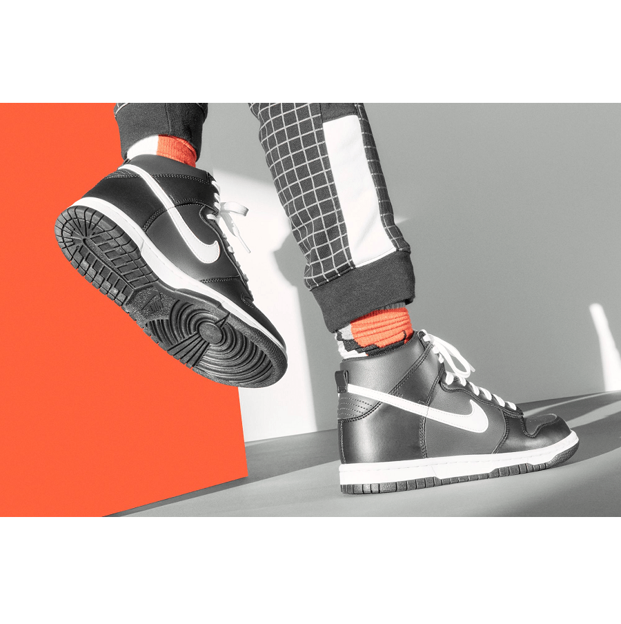 Giày Nike Dunk High Anthracite White GS DH9751-001 - Ảnh 3