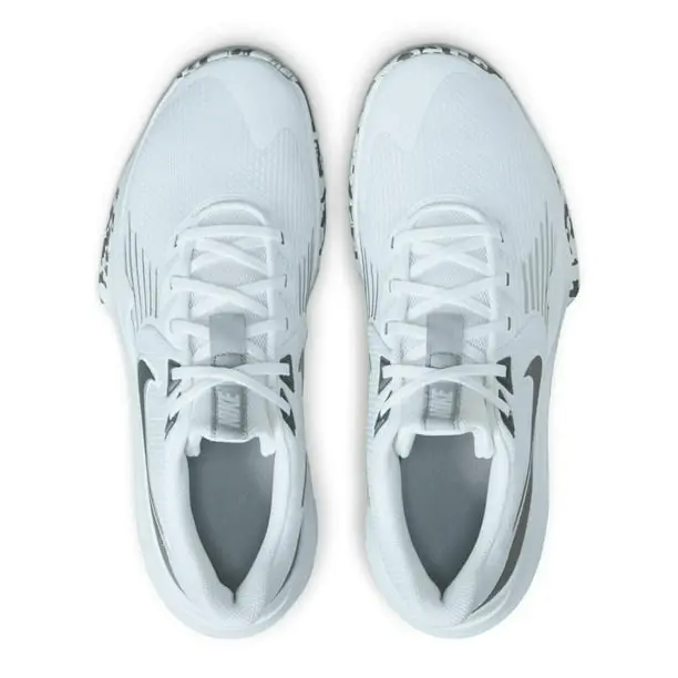 Giày Nike Precision 5 White Wolf Grey Camo CW3403-101 - Ảnh 4