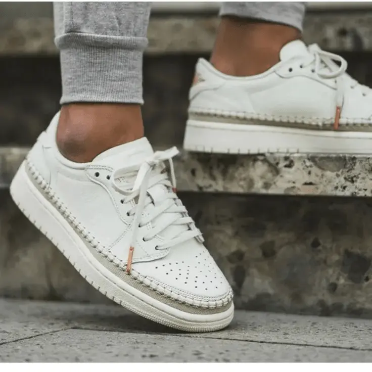 Alternative view of Giày Nike Wmns Air Jordan 1 Retro Low NS 'Sail' AO1935-109