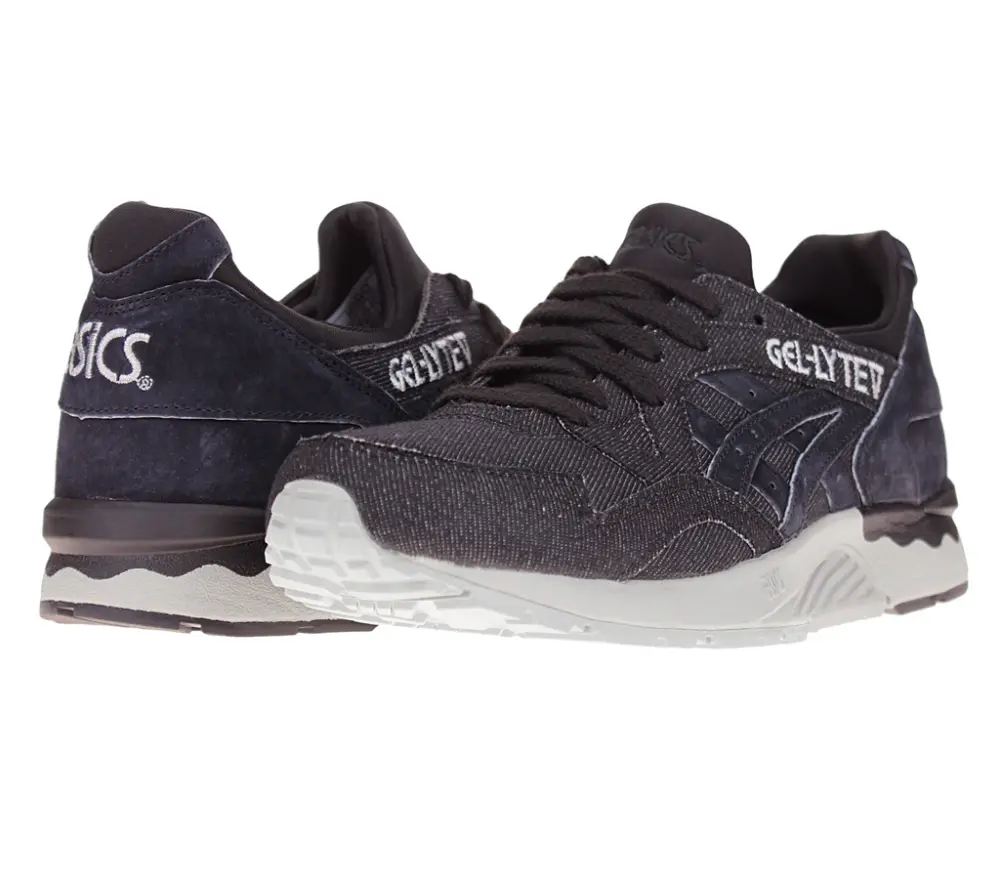 Giày Asics Gel Lyte 5 'Mid Grey Black' H7AVQ-9690 - Ảnh 4
