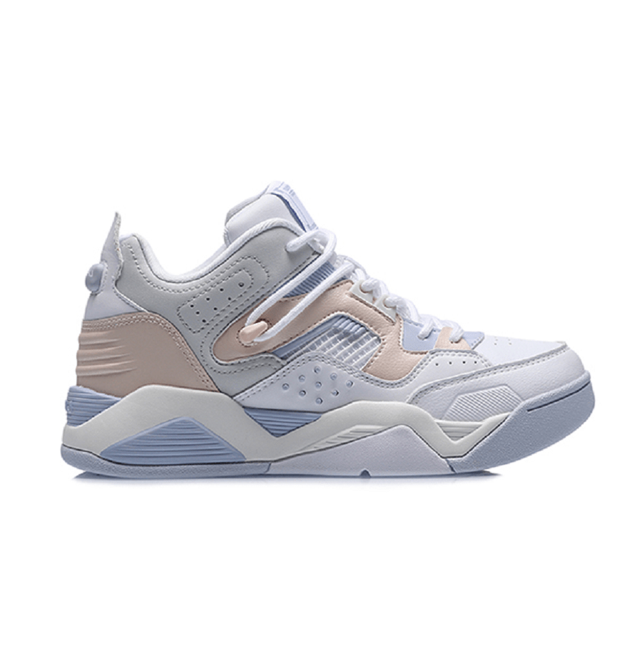 Giày Li Ning Women's Casual Ladies Basketball Autumn Classic AGBR022-3