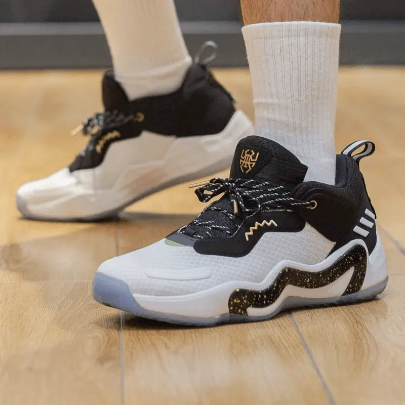 Alternative view of Giày Adidas D.O.N. Issue 'Black White' GV7259