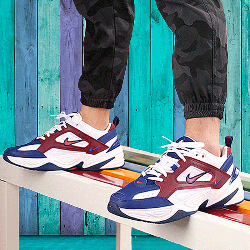 Giày Nike M2K Tekno 'White Bright Crimson' AV4789-107 - Ảnh 3