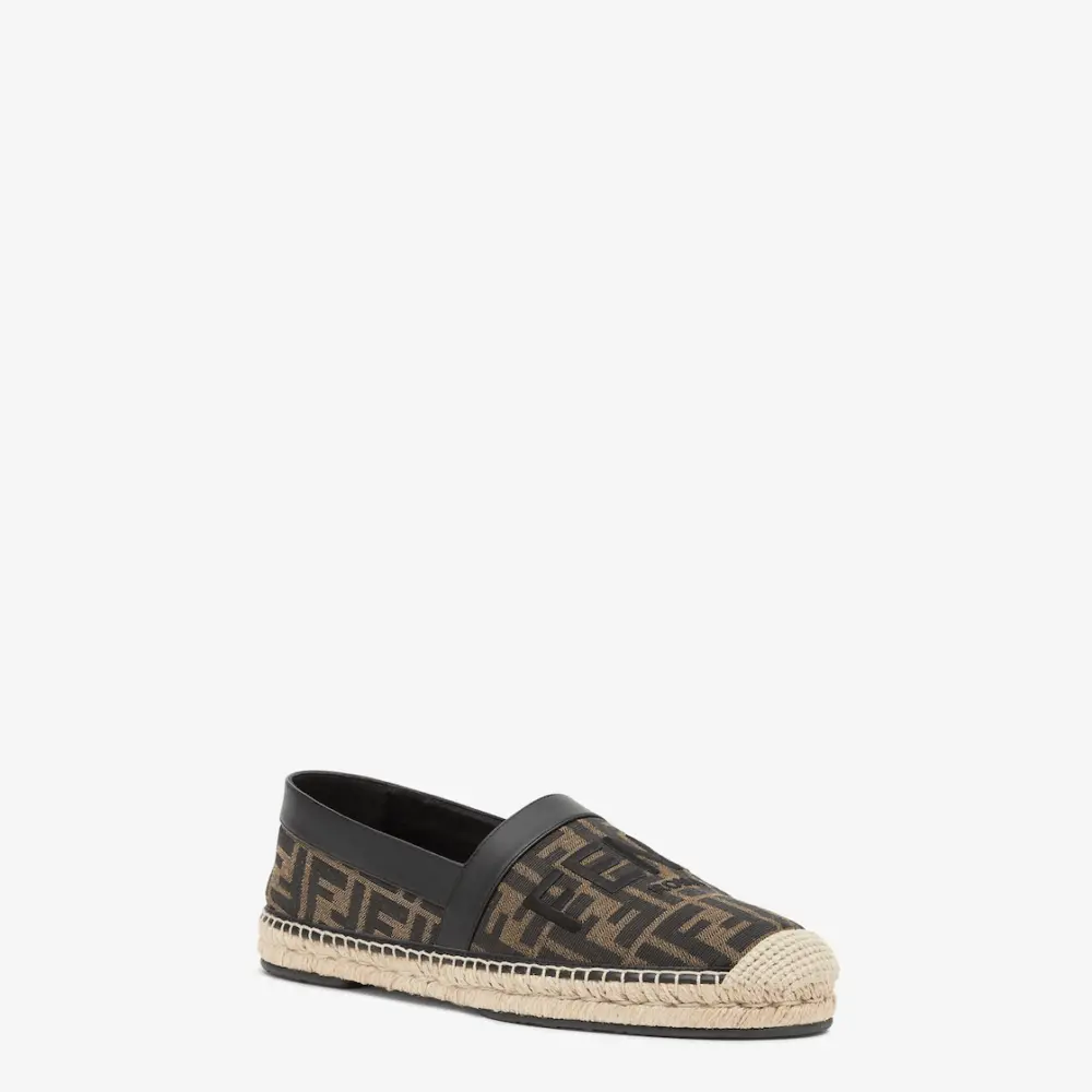 Giày Fendi Espadrilles 'Brown' 7P1409AJZGF1LQB - Ảnh 2