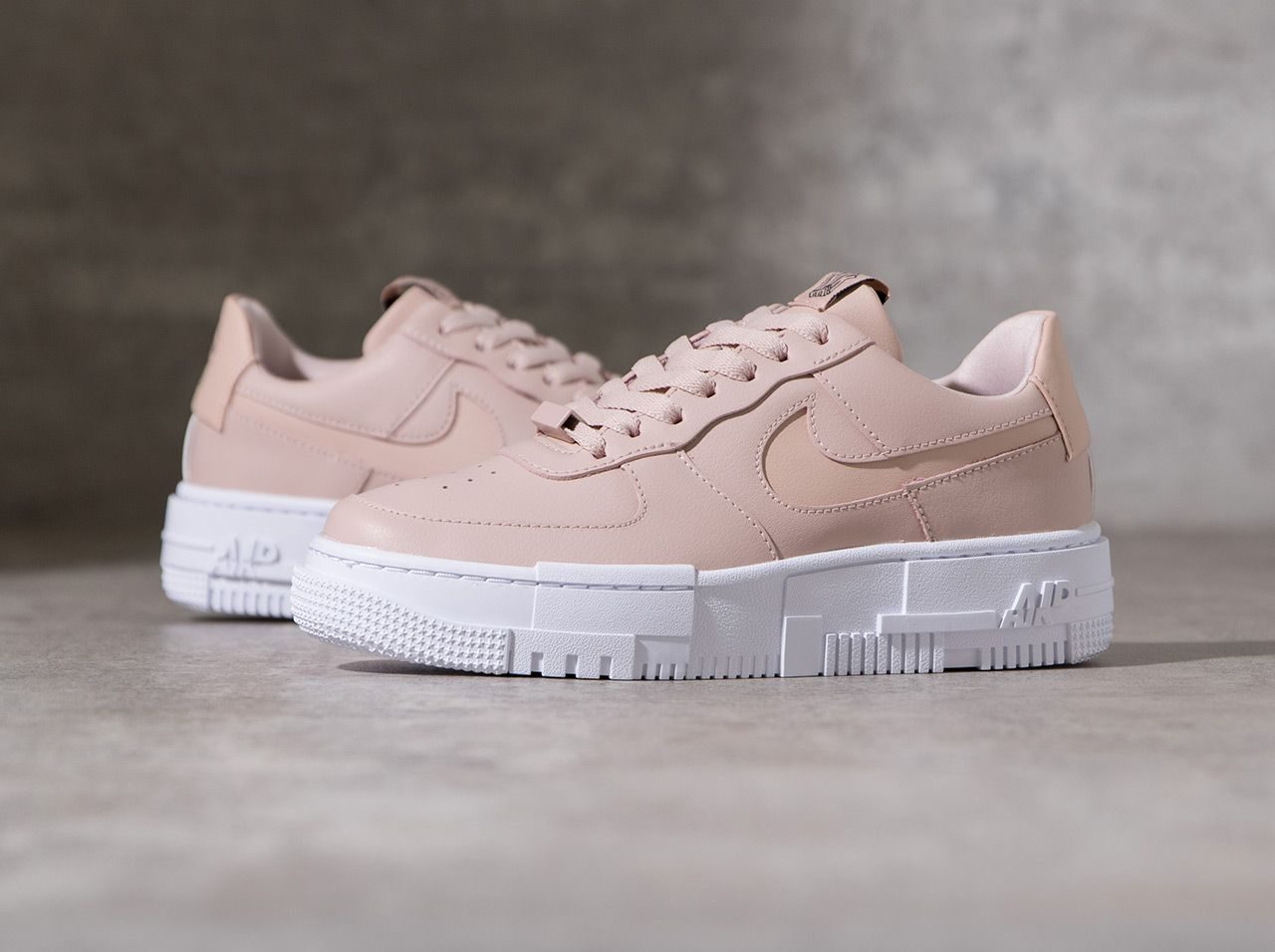 Giày Nike Wmns Air Force 1 'Pixel Particle Beige' CK6649-200 - Ảnh 5