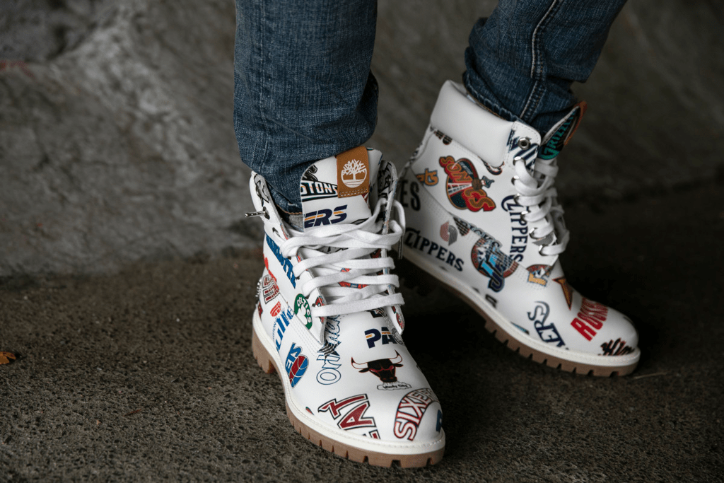 Giày Timberland Mitchell & Ness NBA x 6 Inch 'East Meets West' TB0A1UD6100 - Ảnh 5