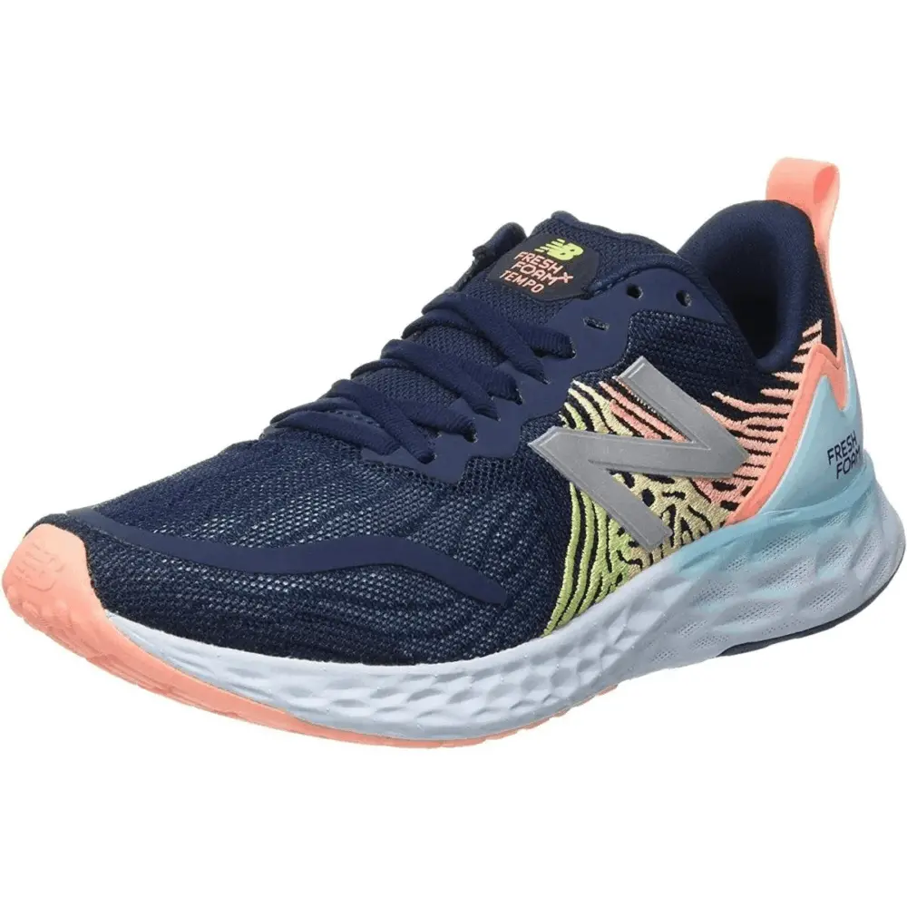 Giày New Balance Fresh Foam Tempo 'Indigo Pink Lemon' WTMPONP - Ảnh 4
